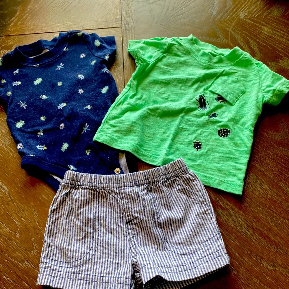 Carter baby boy 3 piece outift